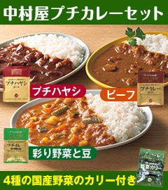 中村屋プチカレーセット