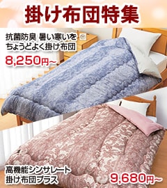 掛け布団特集