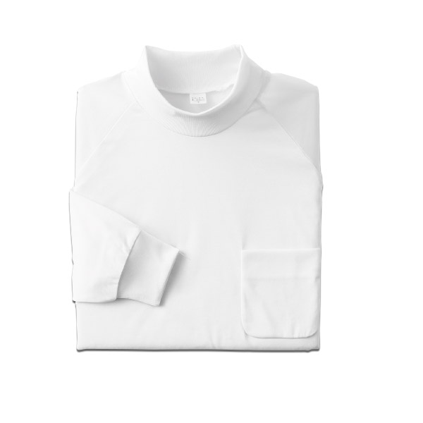 ○★訳有り新品未使用　G/FORE　ハイネックシャツ　36　ホワイト CHANEL シャネル 長袖シャツ レディース ロング ハイネック
