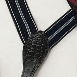 ブラック系（ストライプ）