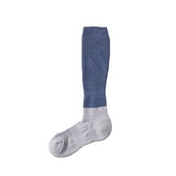 ライトグレー×サックス