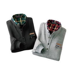 ネイビー＋グレー