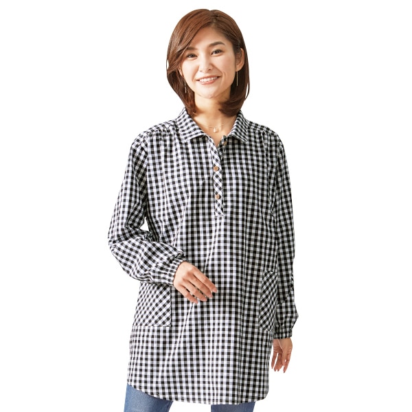 ギンガムブラック