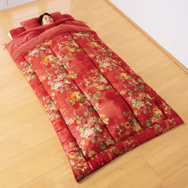 京柄あったかフィットおもてなし布団セット シングル 4点セット 寝具 はぴねすくらぶ