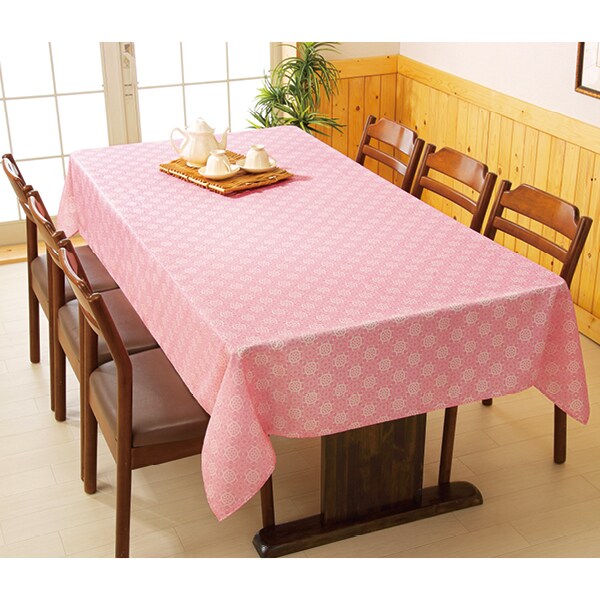はっ水テーブルクロス さくら 4人用145 180 キッチン はぴねすくらぶ