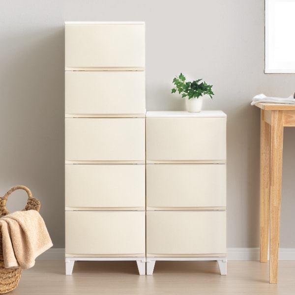 組立簡単リビングチェスト