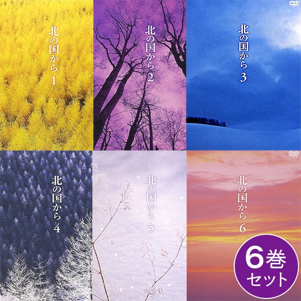 DVD 北の国から 6巻セット（Vol.1～6｜第1話～12話）: 生活雑貨・家電