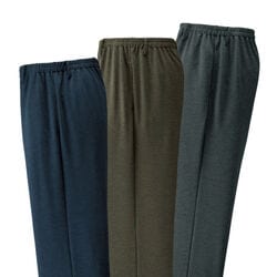 股下選べる杢調楽々パンツ3色組