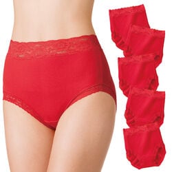 赤の力で健康サポートショーツ6枚組