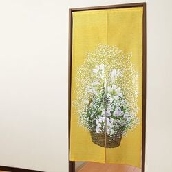 のれん 黄色い風水