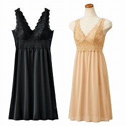 レース付ブラスリップ