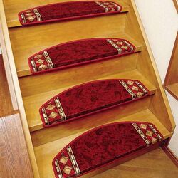 ポーランド製ヨーロピアンダイヤ柄階段マット