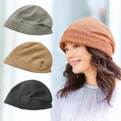 すっぴん隠しコットンキャップ