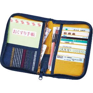 一目瞭然！久留米織お薬手帳カバー