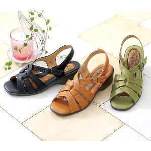 パンジー バックベルトサマーサンダル