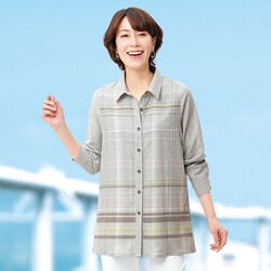 オーガニックコットンブラウス