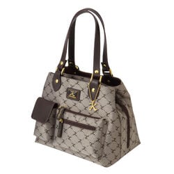 ユリ・コジマ ジャカード織生地多機能手提げ