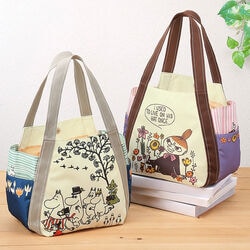 たっぷり入る！ムーミンのトートバッグ