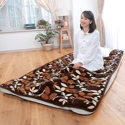 あったか足ポケット敷きパッド2色組