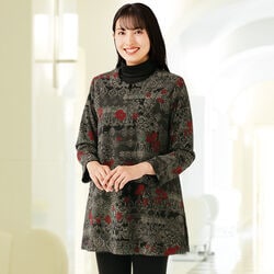 カルモア花柄チュニック