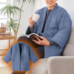 高島ちぢみ ぽかぽか中綿はんてん