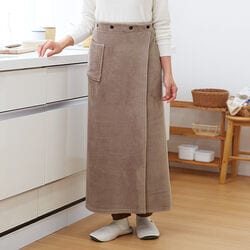 寒がりさんが考えた足ぽかロング巻きスカート