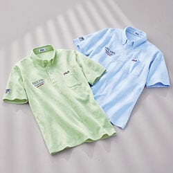フィラ カットサッカーポロシャツ 2色組