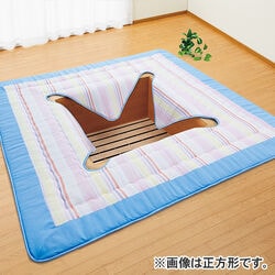 しじら織掘りごたつラグ