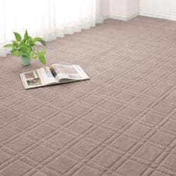 チェック柄抗菌機能カーペット