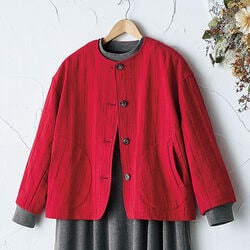 綿ジャカードジャケット