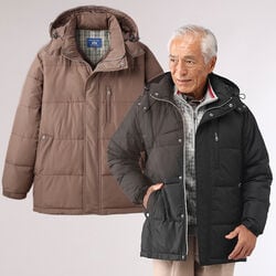 アーバンエクスプレス フード付き中綿ハーフコート