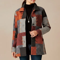 裏起毛マルチカラージャケット