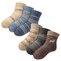 つま先・かかとあったかソックス6色組