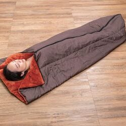 岩盤浴のような寝袋