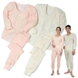 防寒インナーひだまりライト上下組