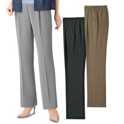 アウトラスト快適キープ美脚パンツ