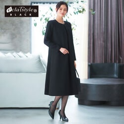 エクラ・スタイル フォーマルゆったりワンピース