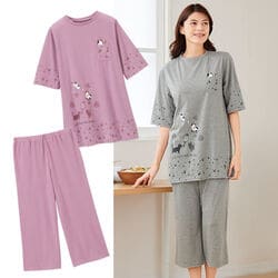 綿混快適にゃんこパジャマ