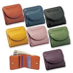 豊岡工房 牛革コンパクト財布