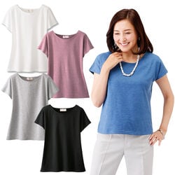 フレンチ袖プルオーバー