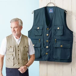 バッグいらずの10ポケットベスト