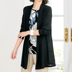 ボタニカル柄プリントアンサンブル