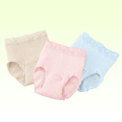 失禁ワッフルショーツ3色組