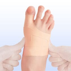 接骨院の先生が監修した外反母趾サポーター