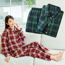 綿混起毛パジャマ