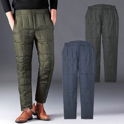 鉄壁防寒！腰高撥水ダウンパンツ