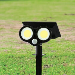 ソーラー式ガーデンライト人感センサー