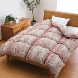 柄おまかせハンガリー産ダウン90％羽毛掛け布団