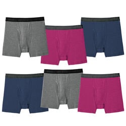 サー・ウェスト 紳士綿混ニットトランクス6枚組