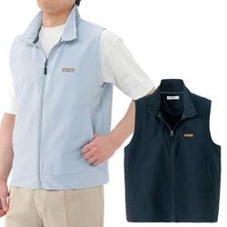 サッカーフルジップベスト2色組